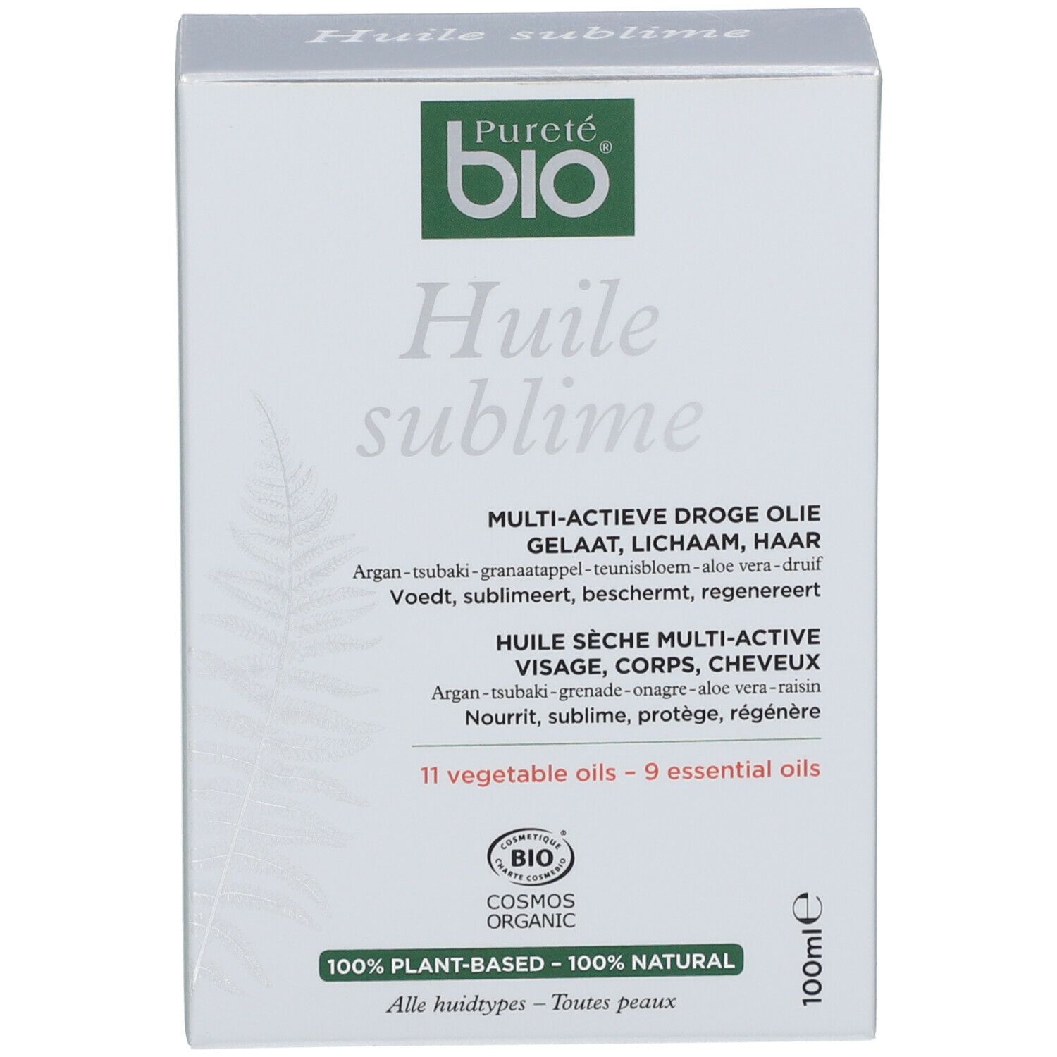 Pureté bio® Huile sublime