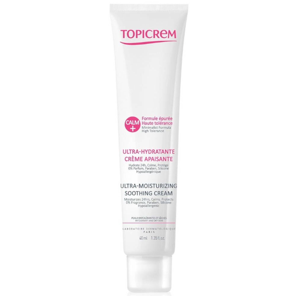 Topicrem Calm+ Crème Ultra Hydratante et Apaisante