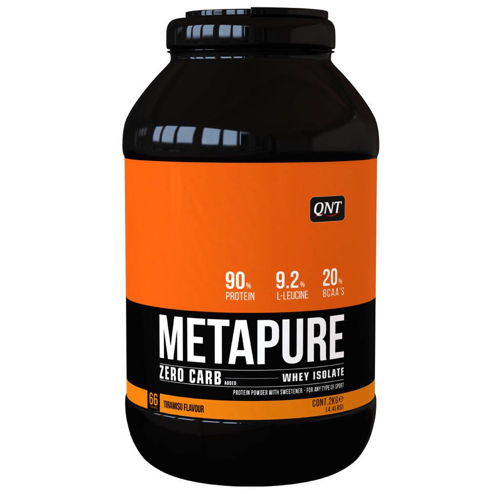 QNT Metapure Whey Protein Isolate Zero Carb Tiramisu