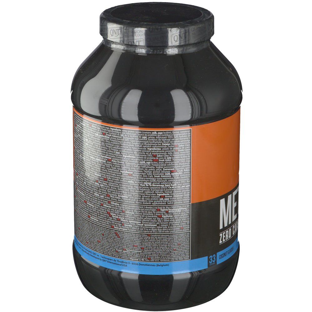QNT Metapure Whey Protein Isolate Zero Carb Noix de Coco
