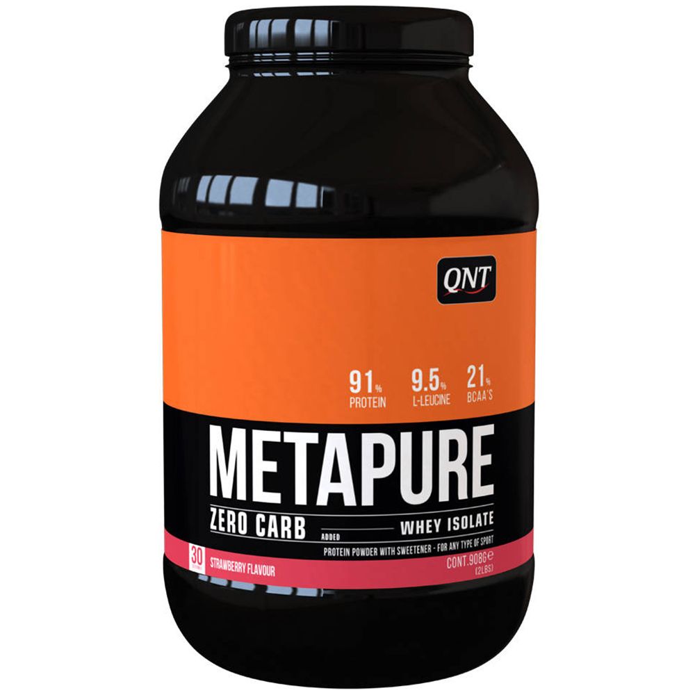 QNT Metapure Whey Protein Isolate Zero Carb Fraise