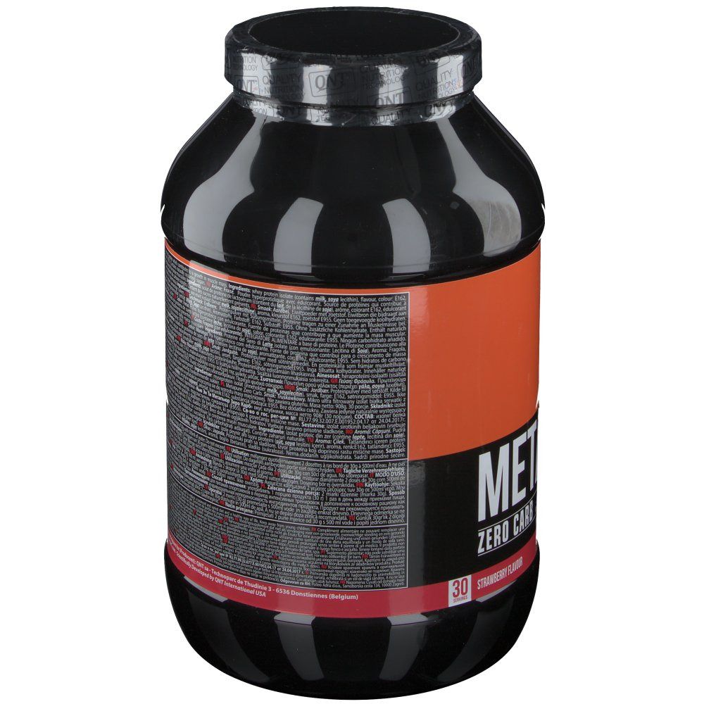 QNT Metapure Whey Protein Isolate Zero Carb Fraise