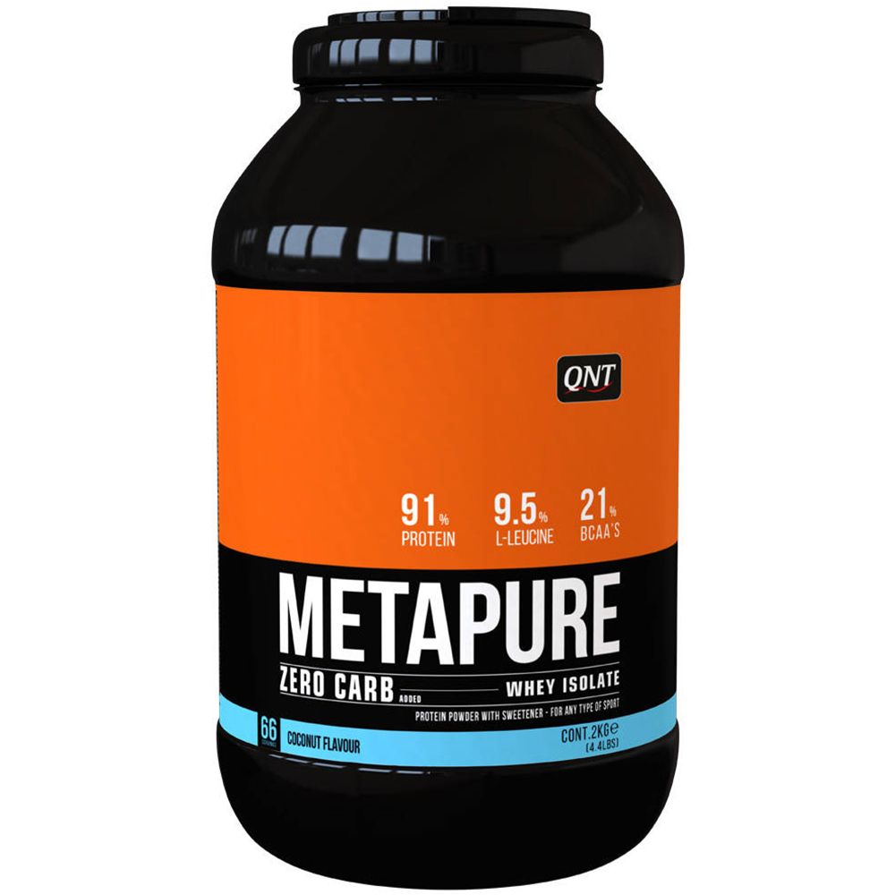 QNT Metapure Whey Protein Isolate Zero Carb Noix de Coco