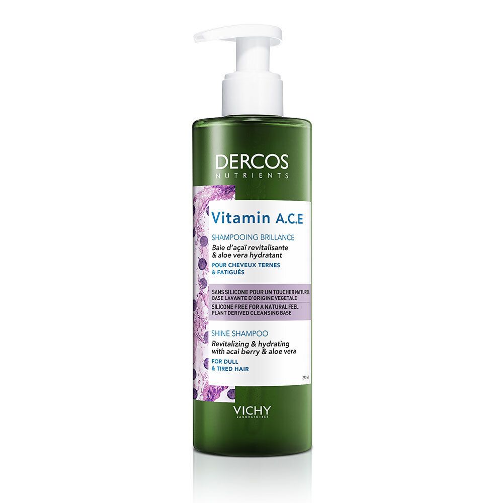 VICHY Dercos Nutrients Shampooing Vitamin A.C.E