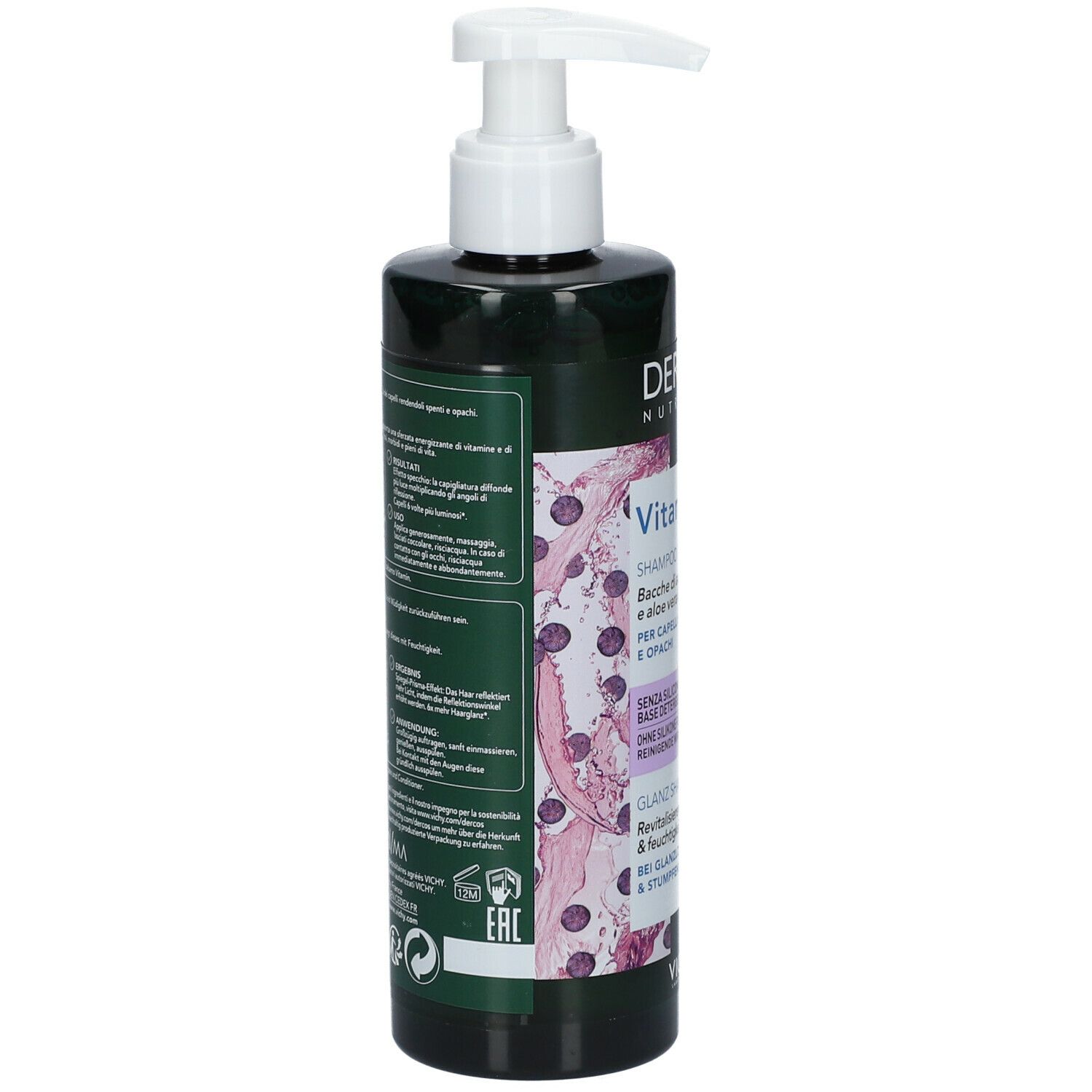 VICHY Dercos Nutrients Shampooing Vitamin A.C.E
