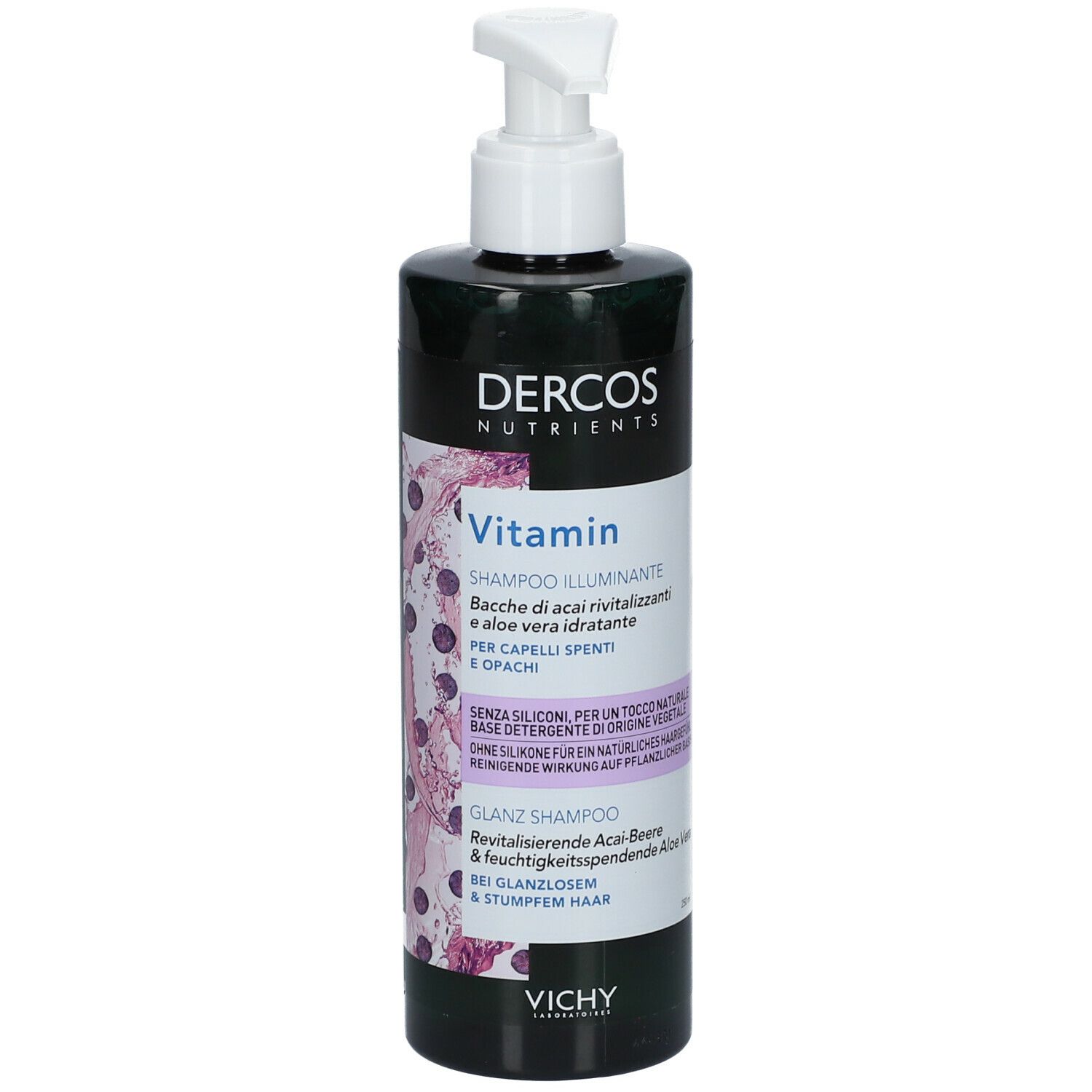 VICHY Dercos Nutrients Shampooing Vitamin A.C.E