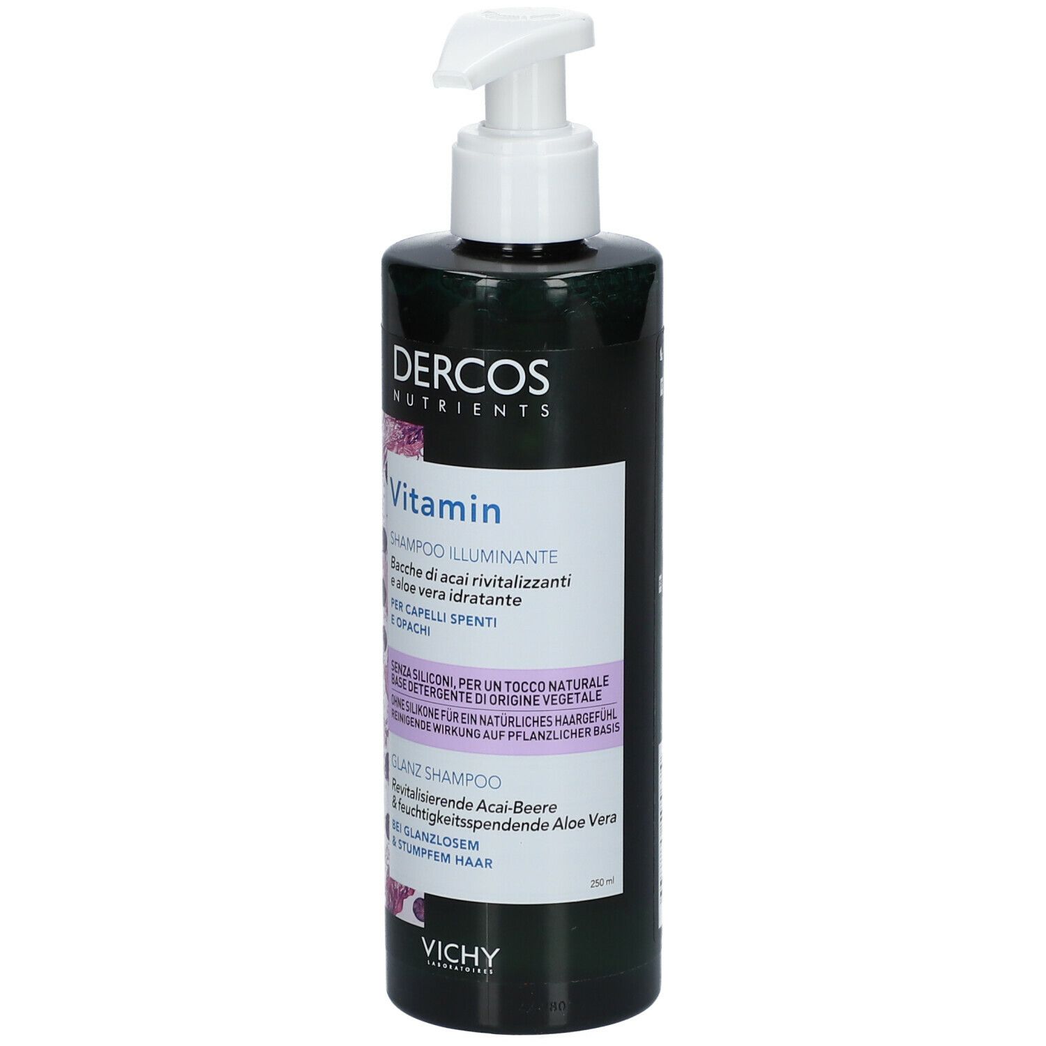 VICHY Dercos Nutrients Shampooing Vitamin A.C.E