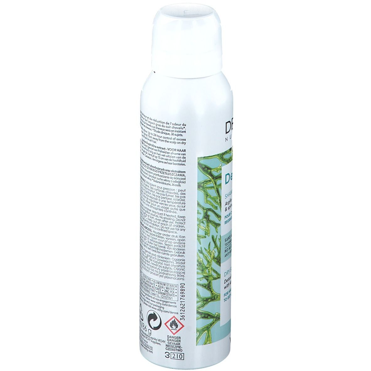 Vichy Dercos Nutrients Detox Shampooing Sec
