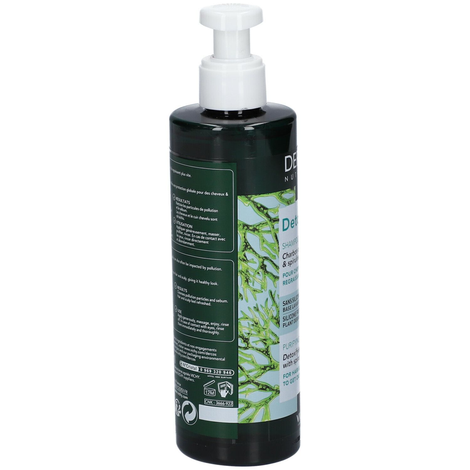 Vichy Dercos Nutrients Detox Shampooing Purifiant