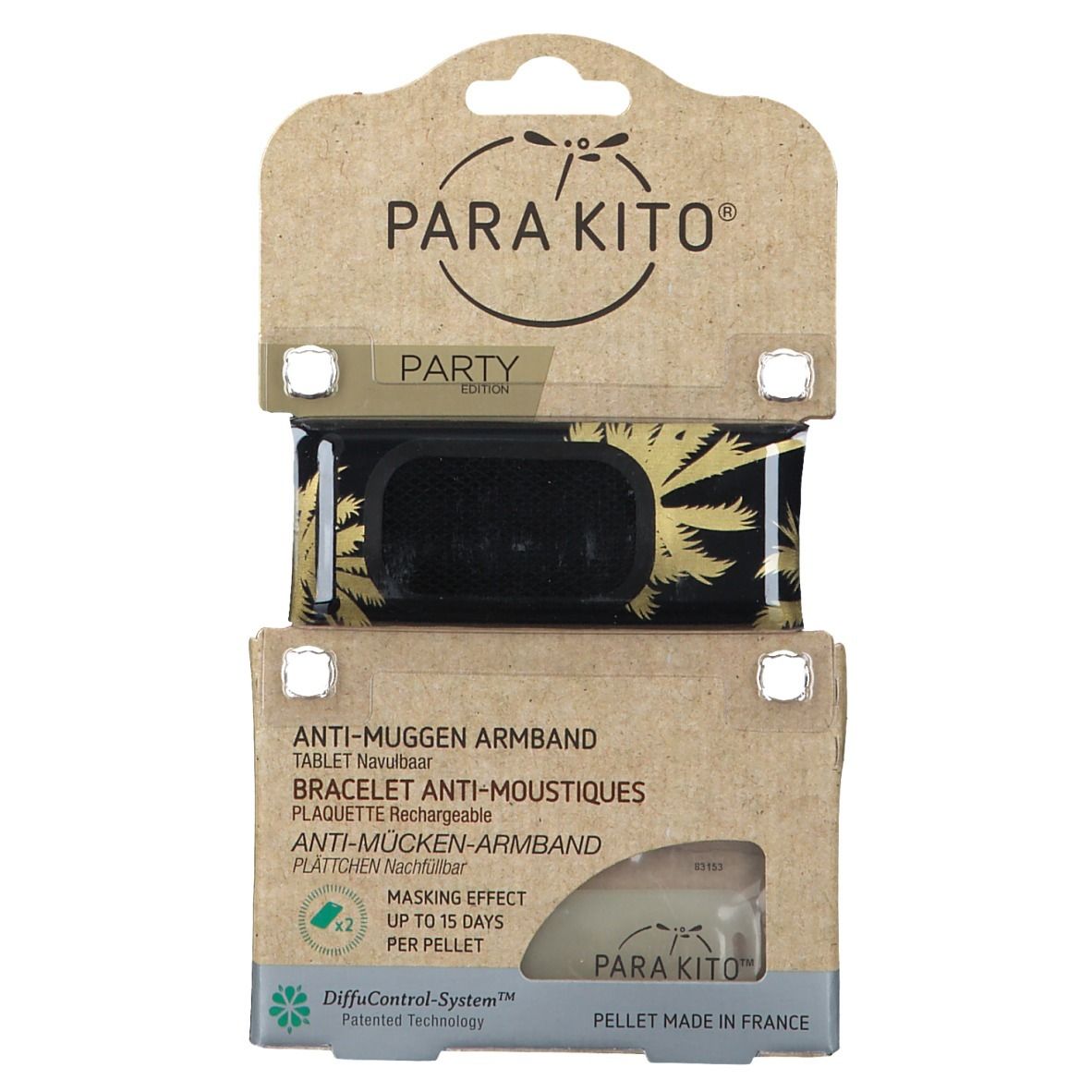 PARA KITO™ Party Bracelet anti-moustiques Miami
