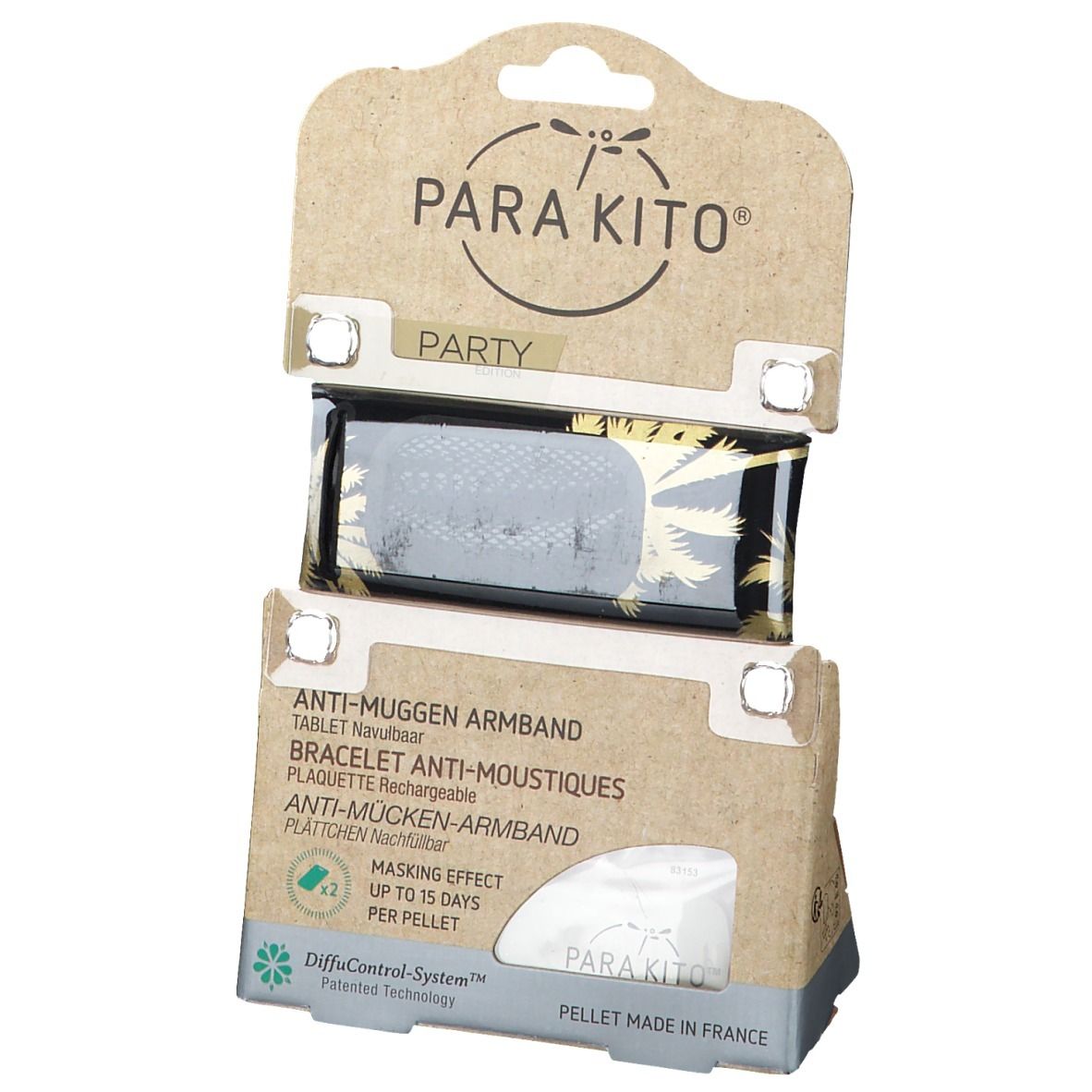 PARA KITO™ Party Bracelet anti-moustiques Miami