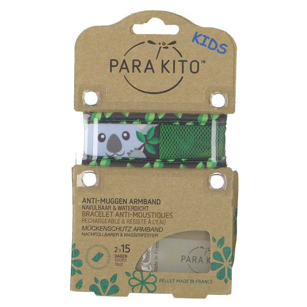 PARA KITO™ Kids Bracelet anti-moustiques Waterproof Koala