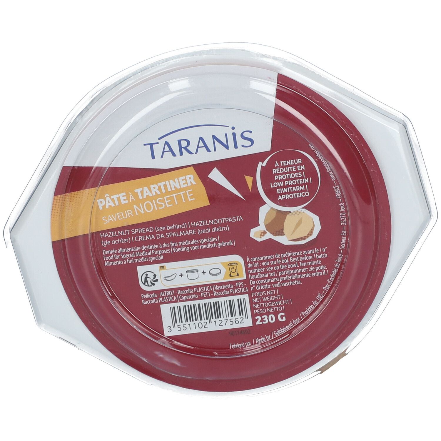 Taranis Pâte à tartiner Noisette