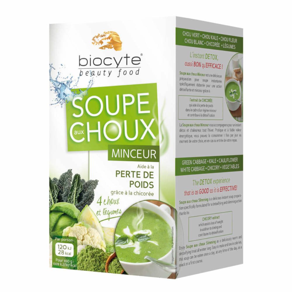 Biopur - Soupe aux choux - Minceur - Certifié AB - Boite de 180g :  : Hygiène et Santé