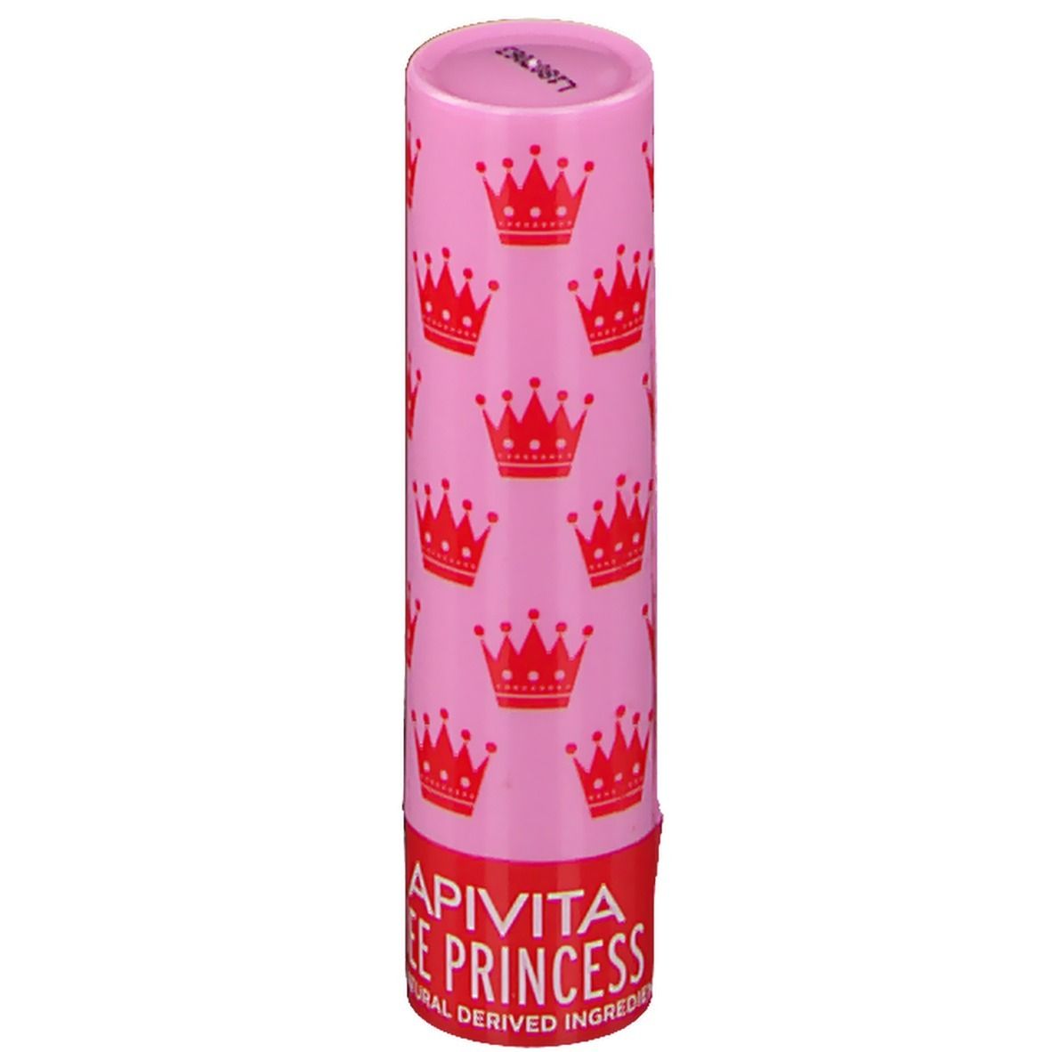 Apivita Bee Princess soin des lèvres avec motif couronne. 4g / 0.14 oz.