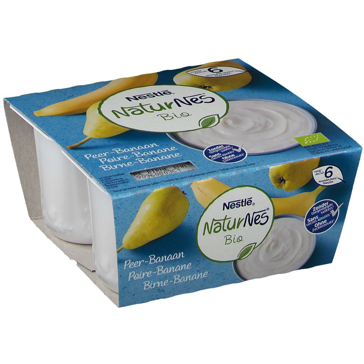 Nestlé NaturNes® Bio Poire - Banane