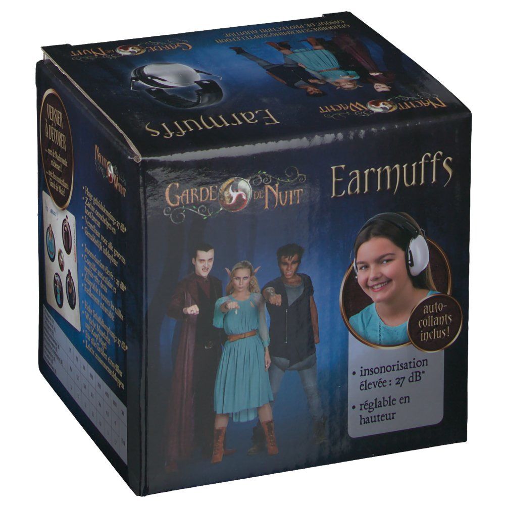 Studio 100  Earmuffs Garde de nuit avec écouteurs 3-12 ans - Bleu
