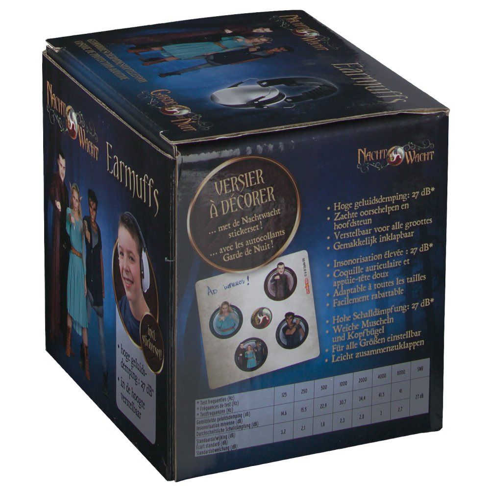 Studio 100  Earmuffs Garde de nuit avec écouteurs 3-12 ans - Bleu