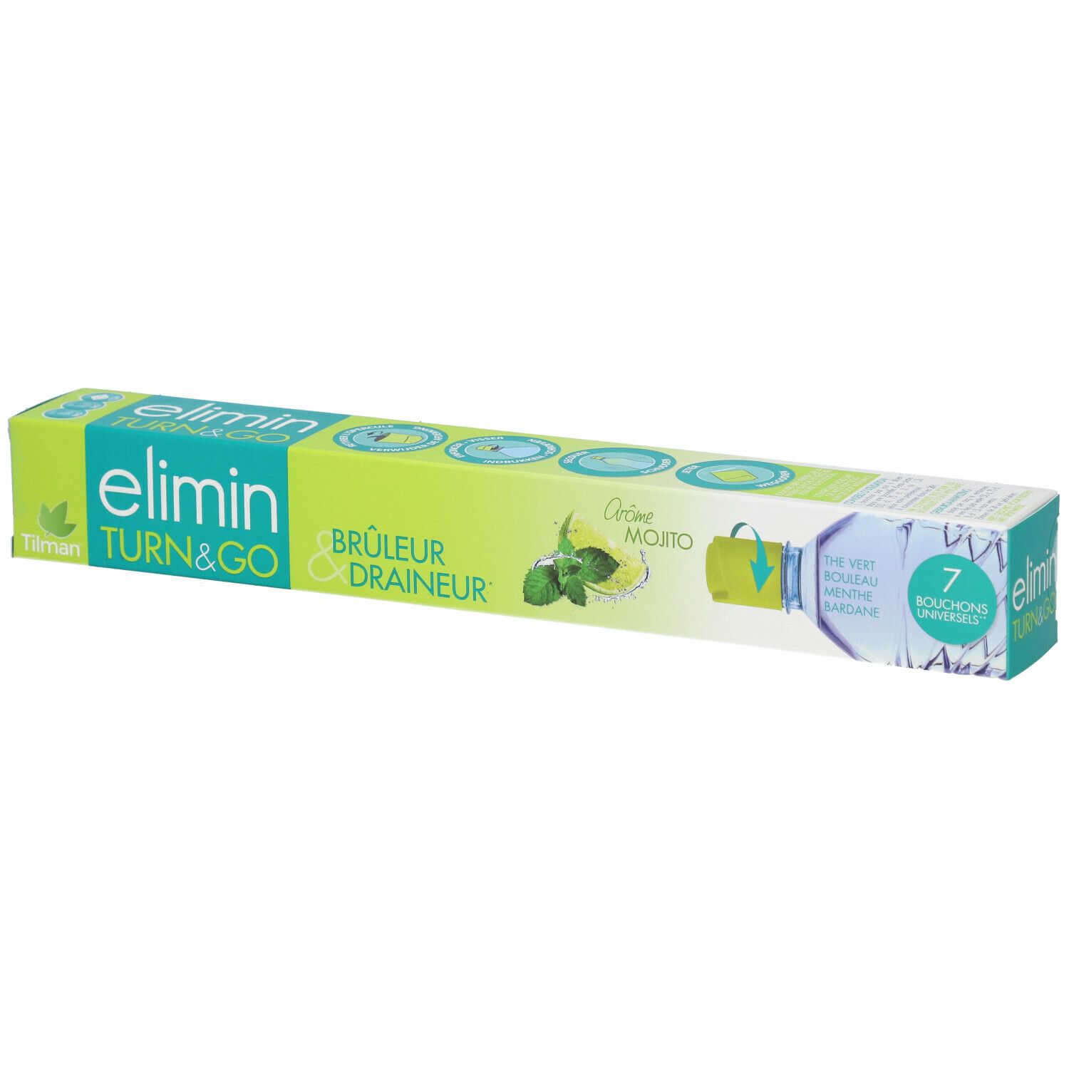 Tilman® elimin TURN & GO Brûleur & Draineur Poudre Mojito