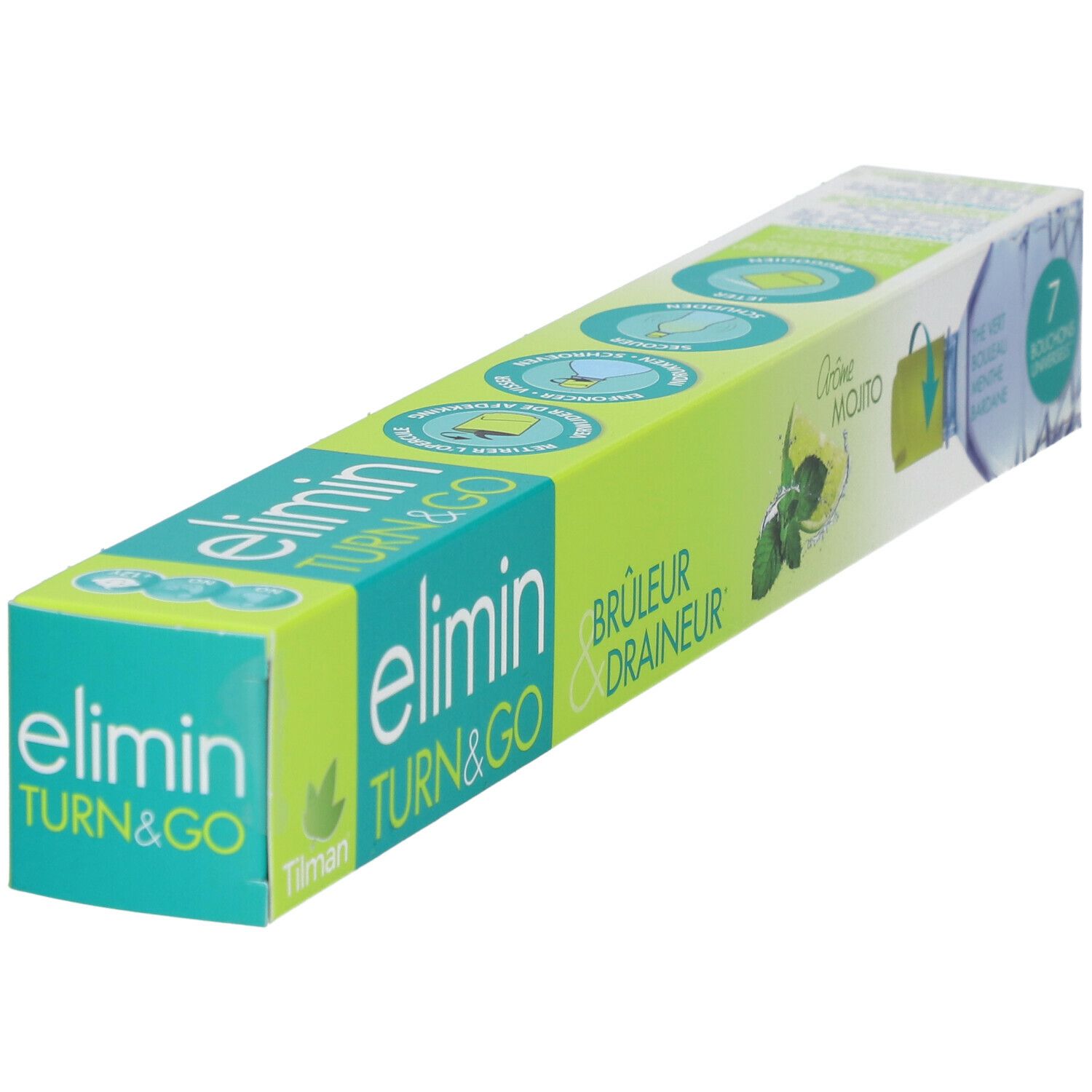 Tilman® elimin TURN & GO Brûleur & Draineur Poudre Mojito