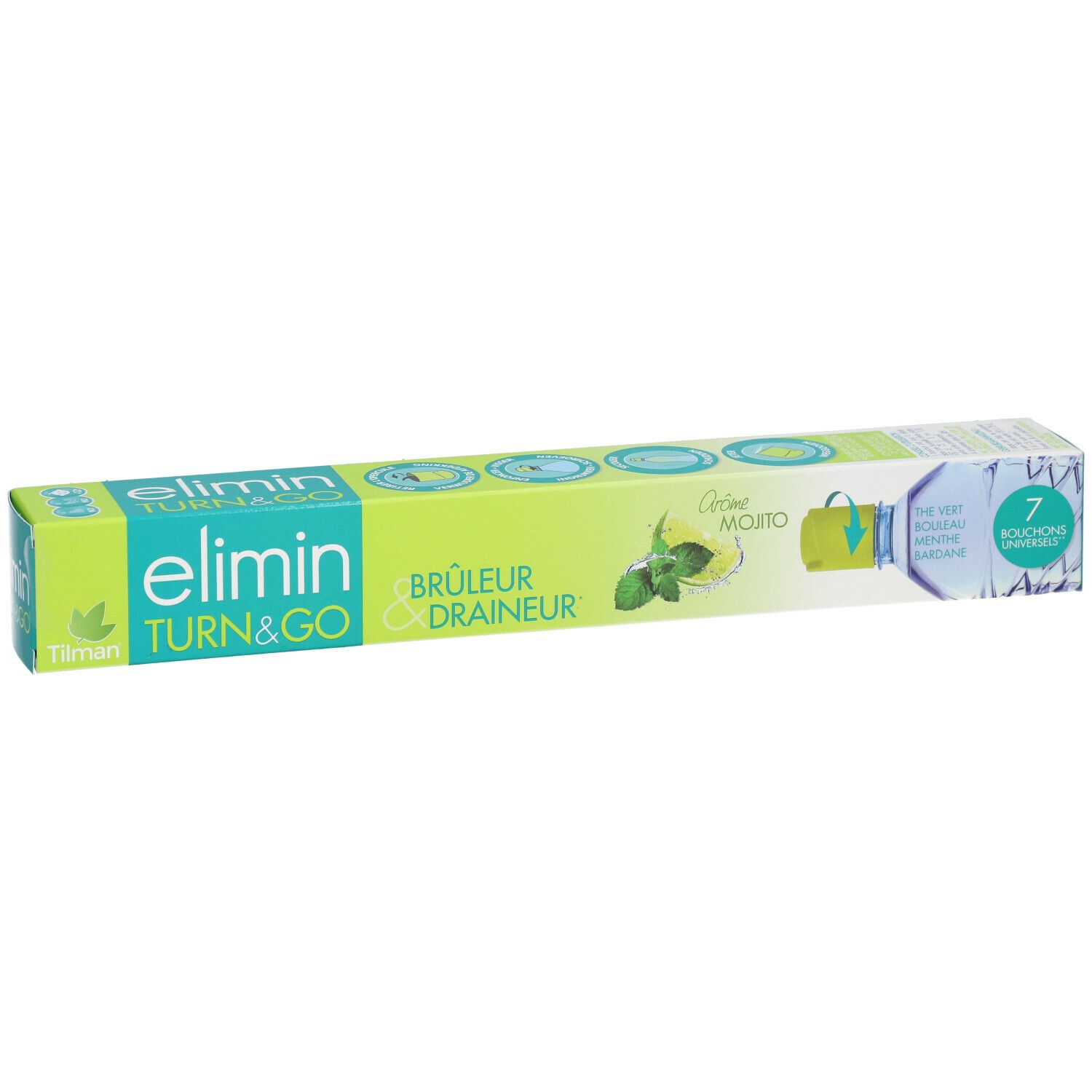 Tilman® elimin TURN & GO Brûleur & Draineur Poudre Mojito