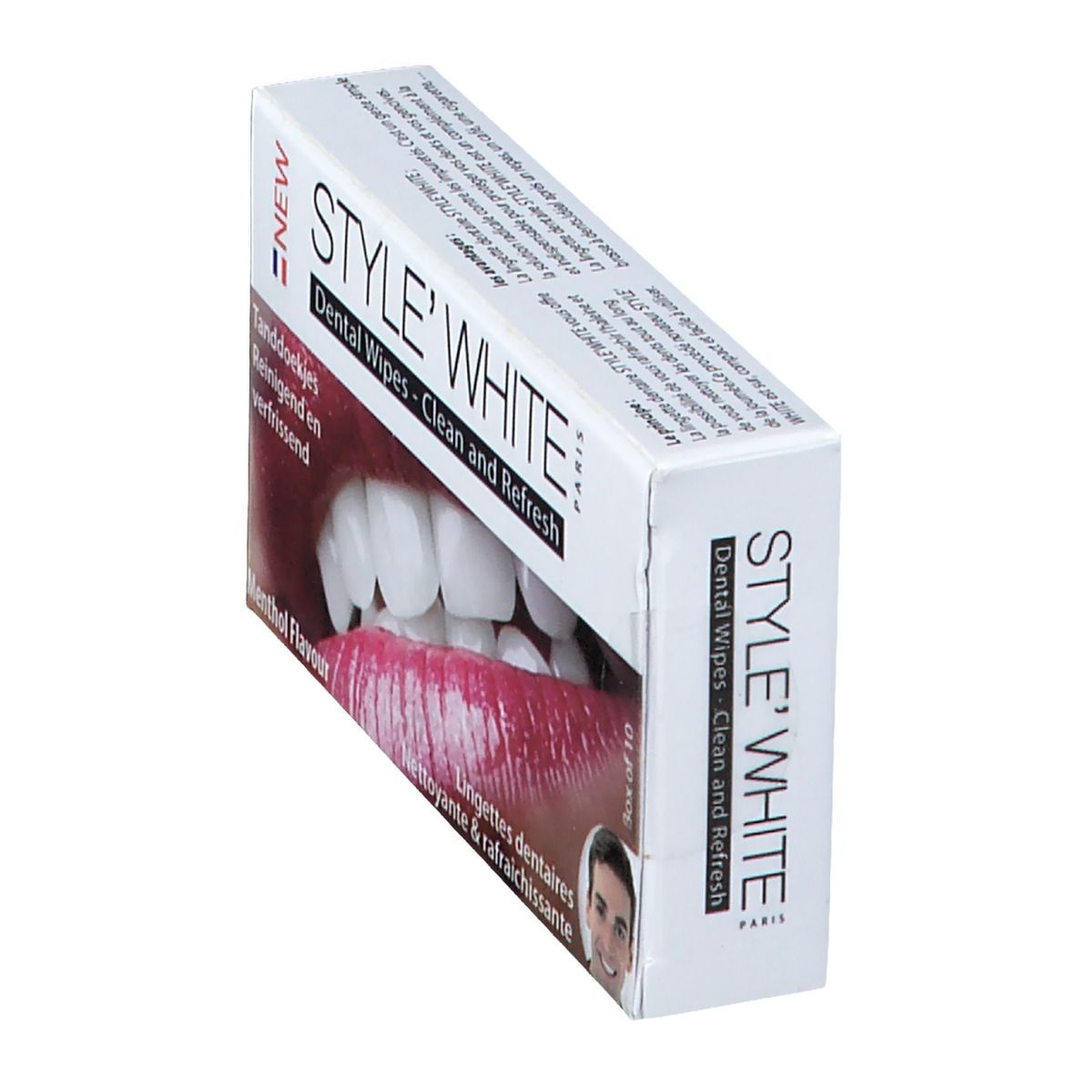 Style White Lingettes Dentaires Nettoyantes & Rafraichissantes