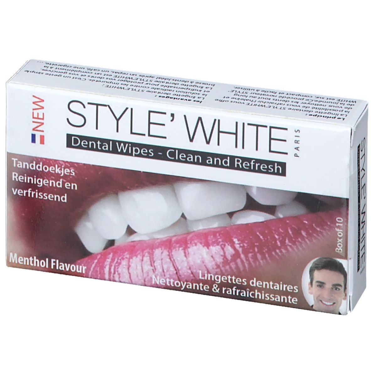 Style White Lingettes Dentaires Nettoyantes & Rafraichissantes