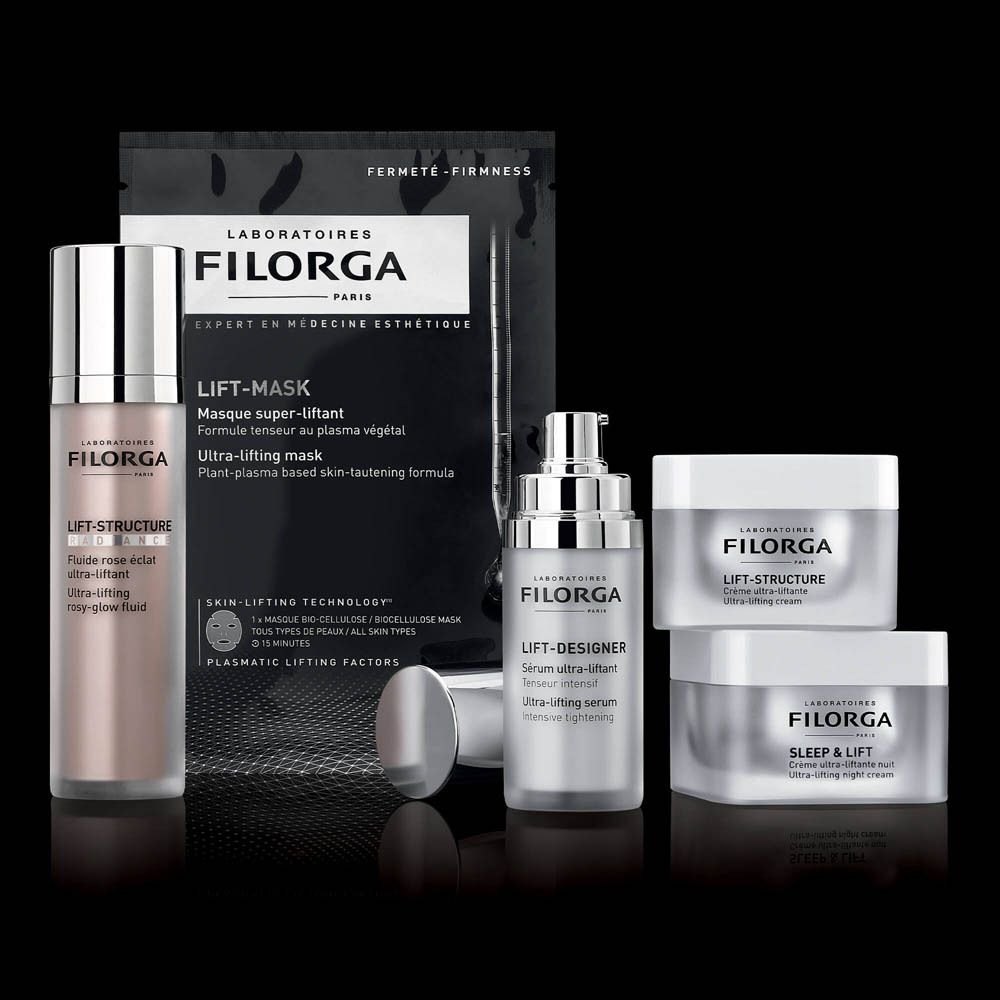 Plusieurs produits FILORGA. Contient: Lift-Mask, Lift-Structure, Lift-Designer, SLEEP & LIFT.