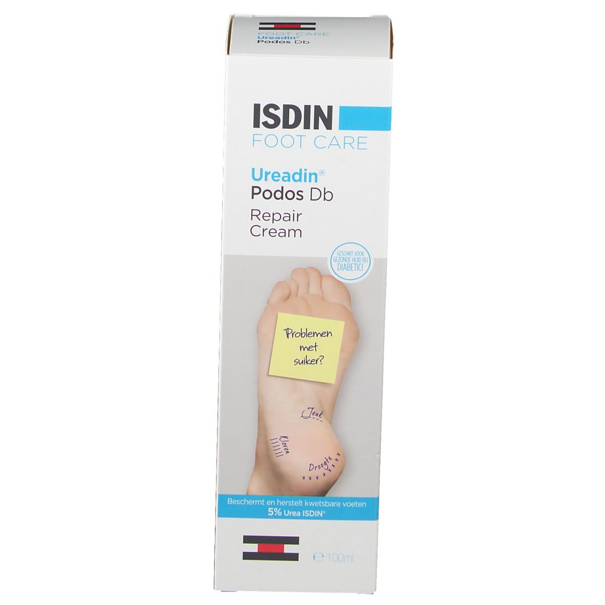ISDIN Foot Care Ureadin® Podos Db Crème Réparatrice Pieds fragiles