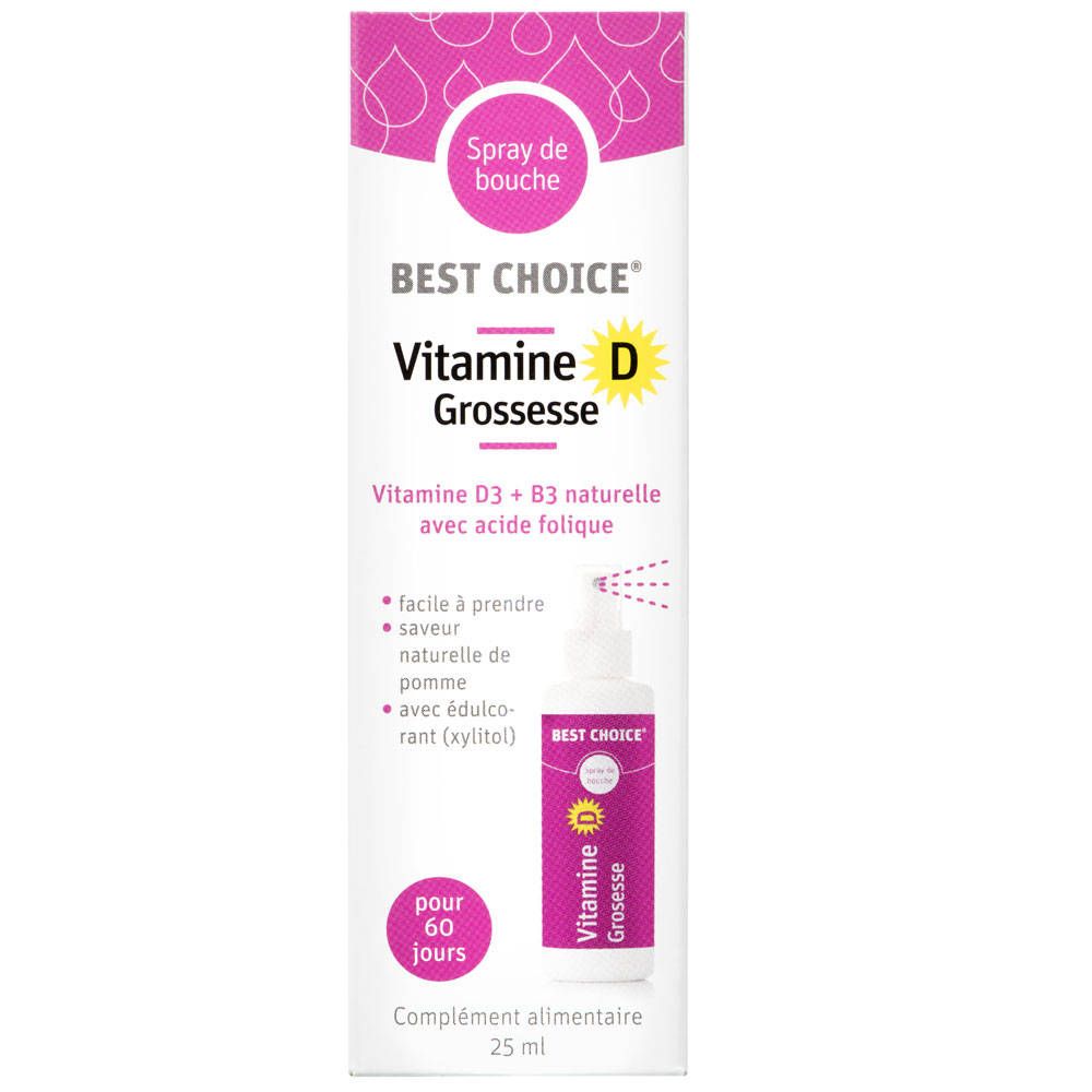 BEST CHOICE® Vitamine D Grossesse