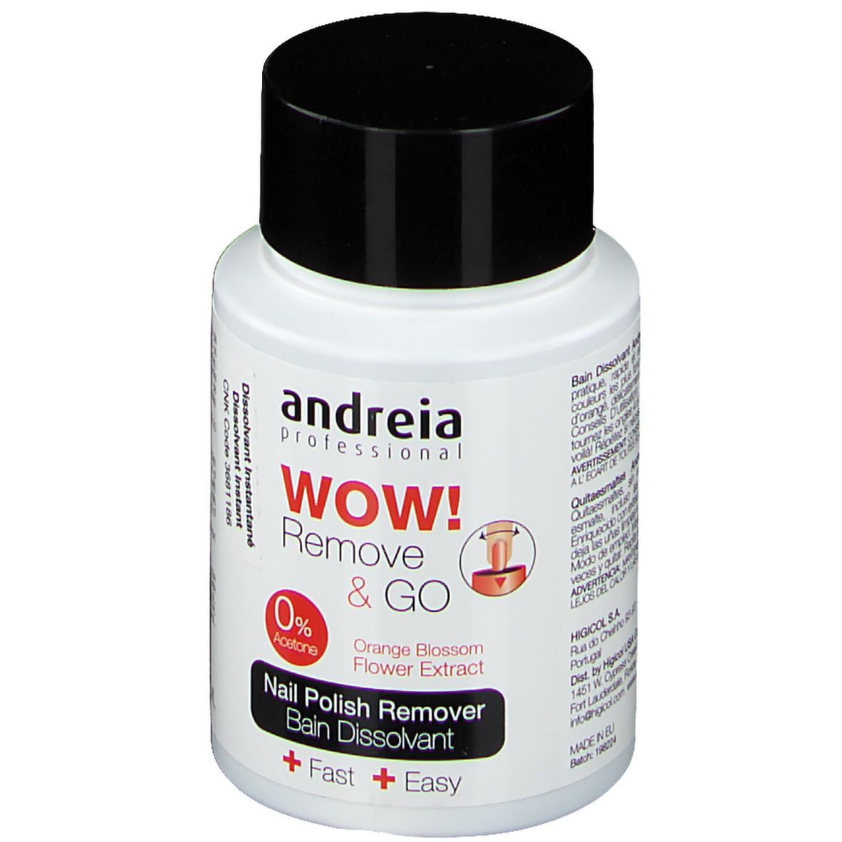 andreia professional WOW! Remove & Go