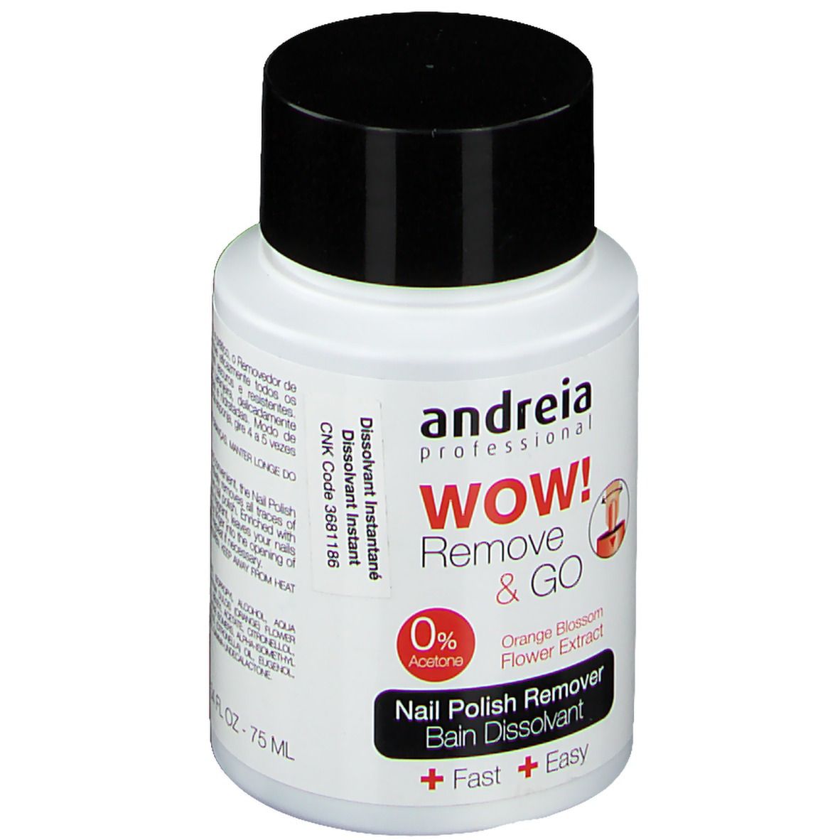 andreia professional WOW! Remove & Go