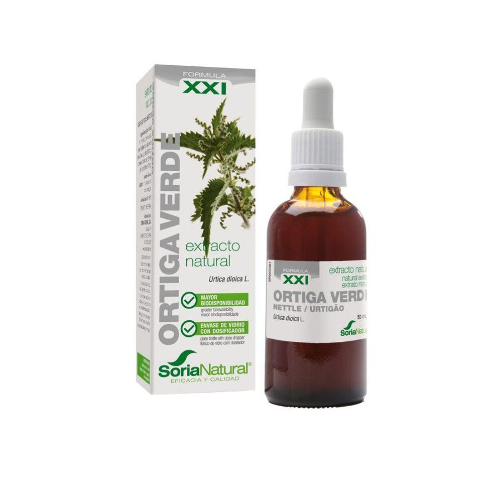 Flacon avec pipette, extrait de ortie Soria Natural.