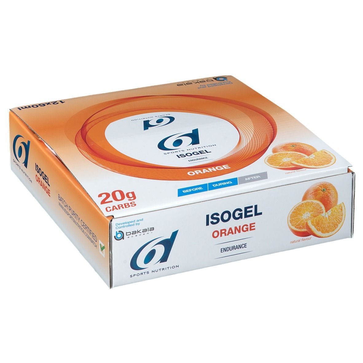 6D Sports Nutrition ISOGEL Orange