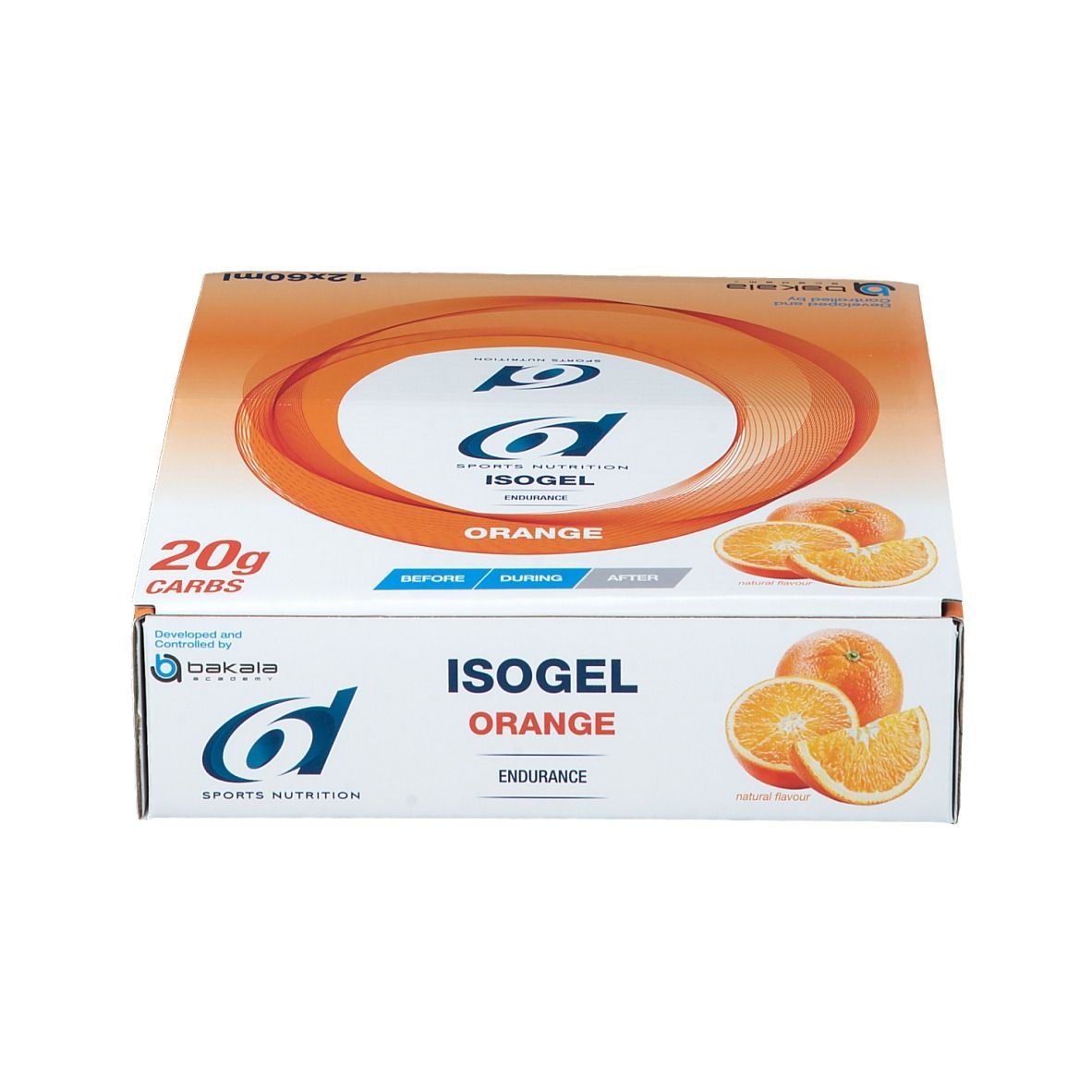 6D Sports Nutrition ISOGEL Orange