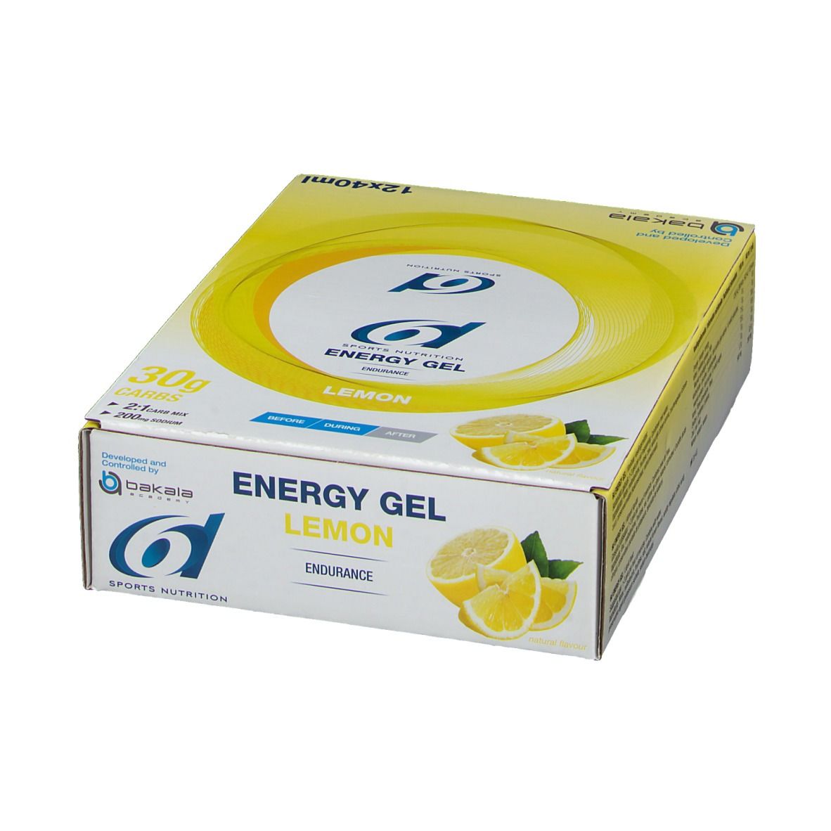 Energy Gel - 6x40ml  6d Sports Nutrition