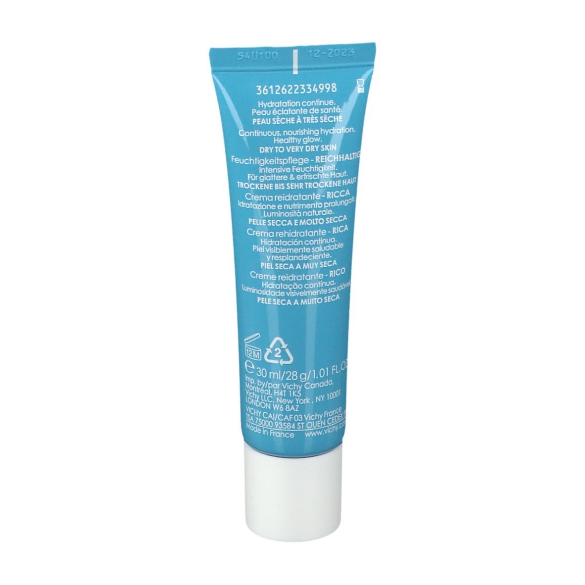 Aqualia Thermal crème réhydratante riche 30 ml