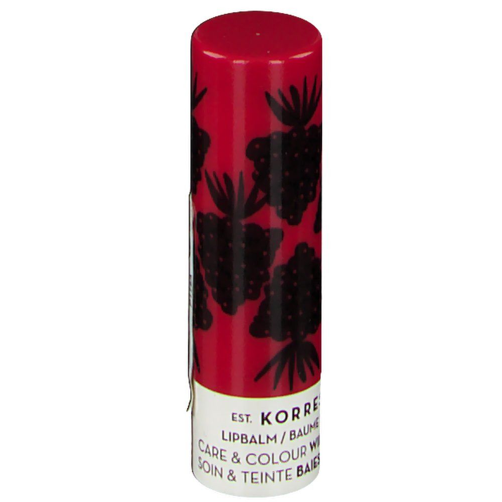 Korres Baume Lèvres Nourrissant Baies Sauvages