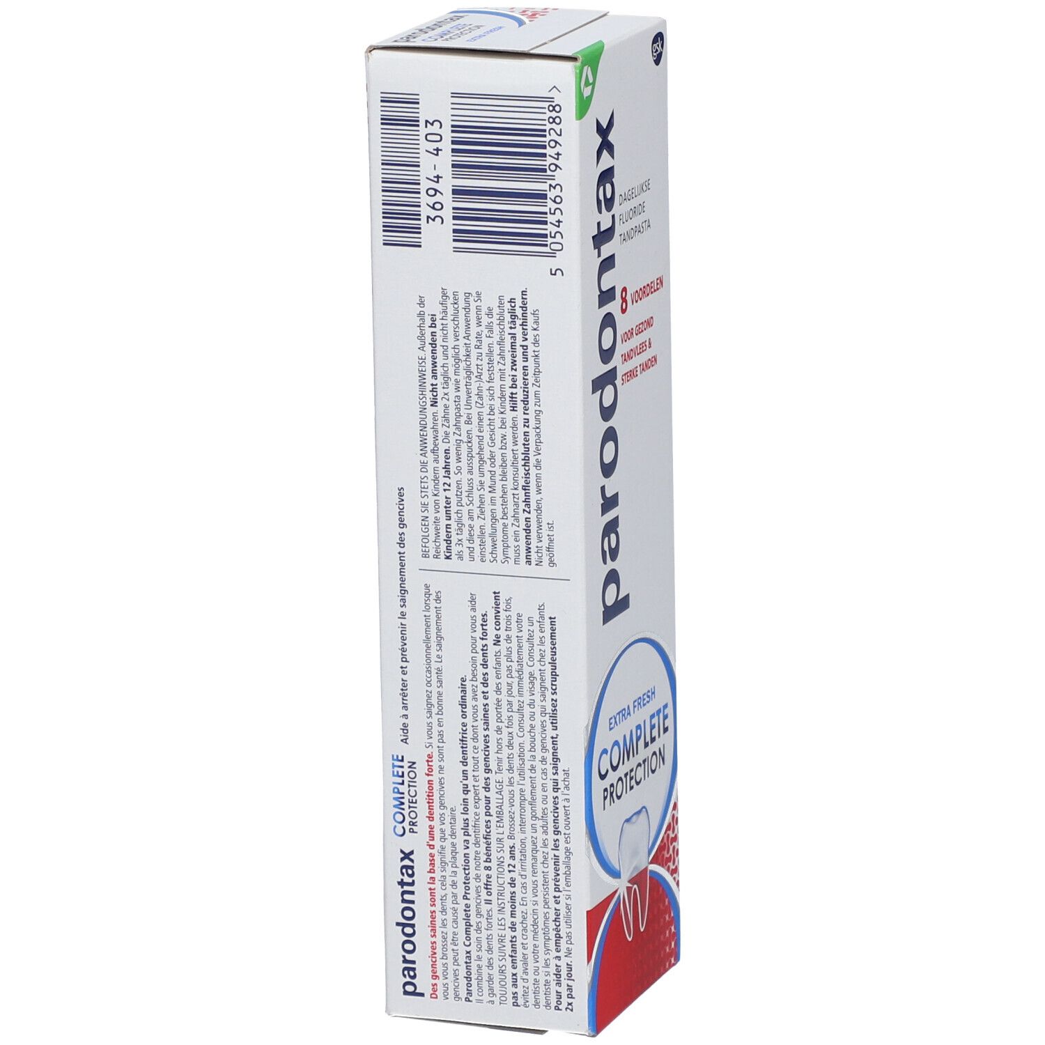 parodontax Dentifrice Complete Protection Extra Fresh