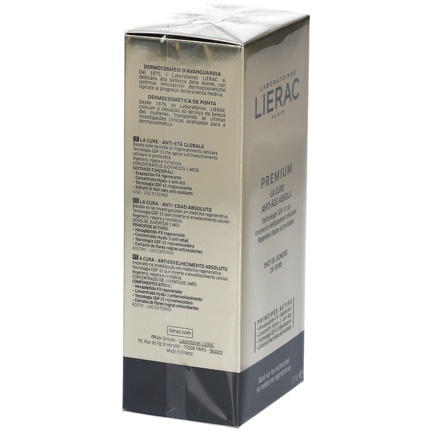 Lierac PREMIUM La cure anti-âge absolue