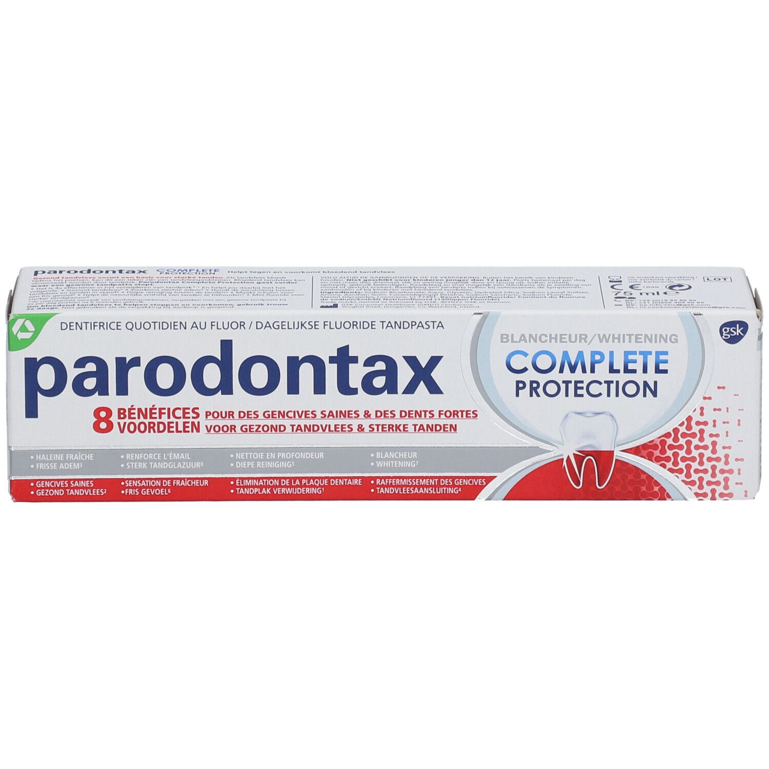 Parodontax Complete Protection Whitening Dentifrice