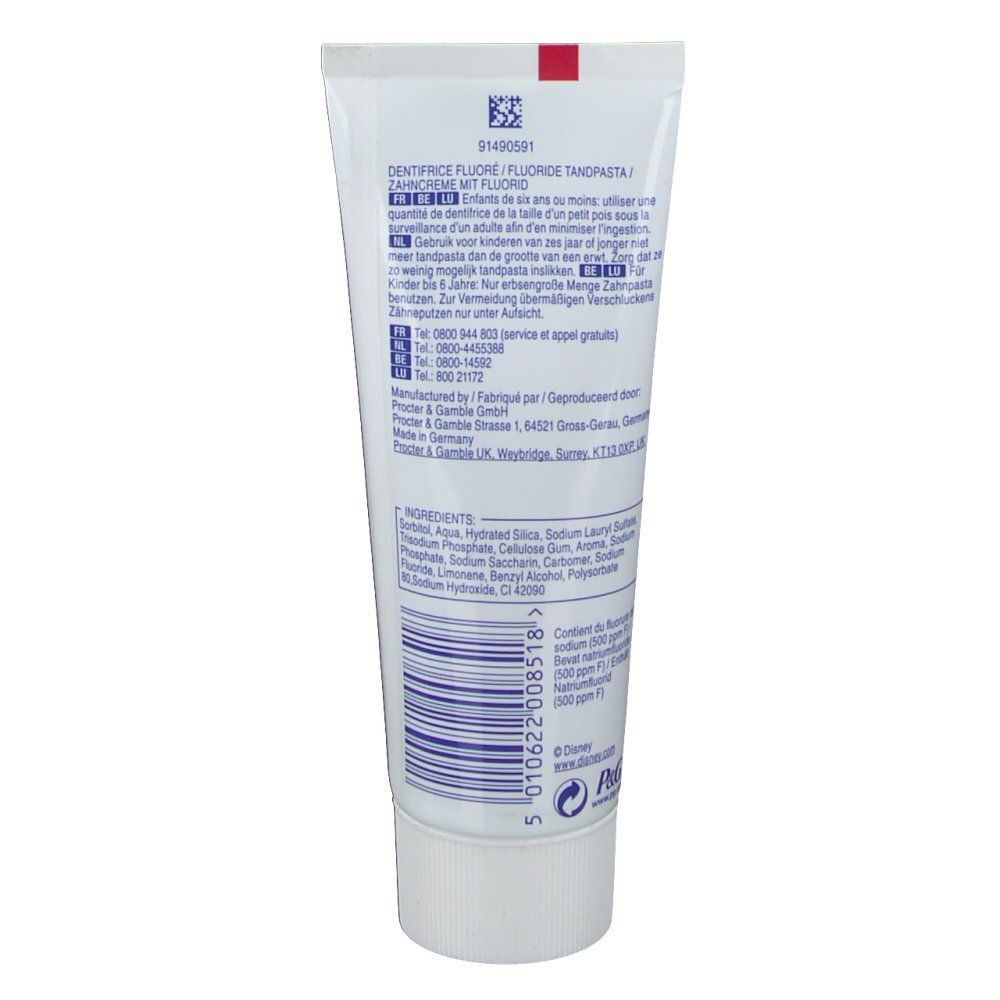 Oral B Dentifrice Winnie l'Ourson 0-2 ans