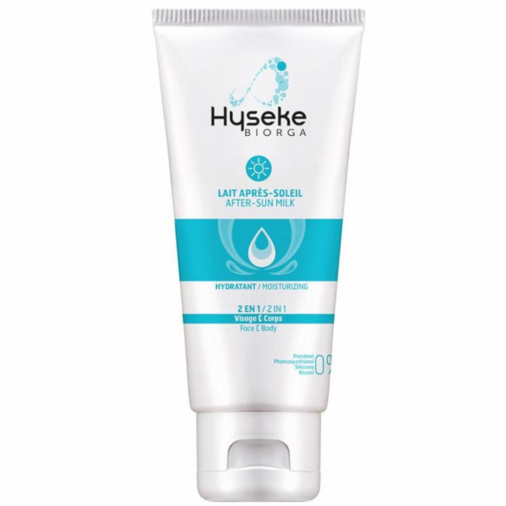 Biorga HYSEKE Lait Après-Soleil Hydratant 2en1 Visage & Corps