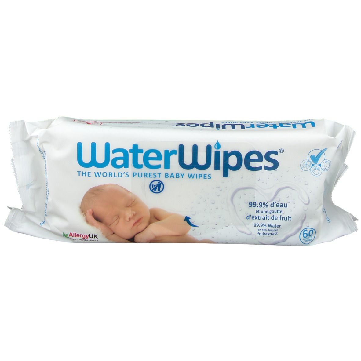 WaterWipes® Lingettes pour bébé les plus pures du monde