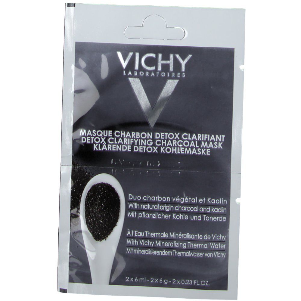 VICHY Masque charbon détox clarifiant