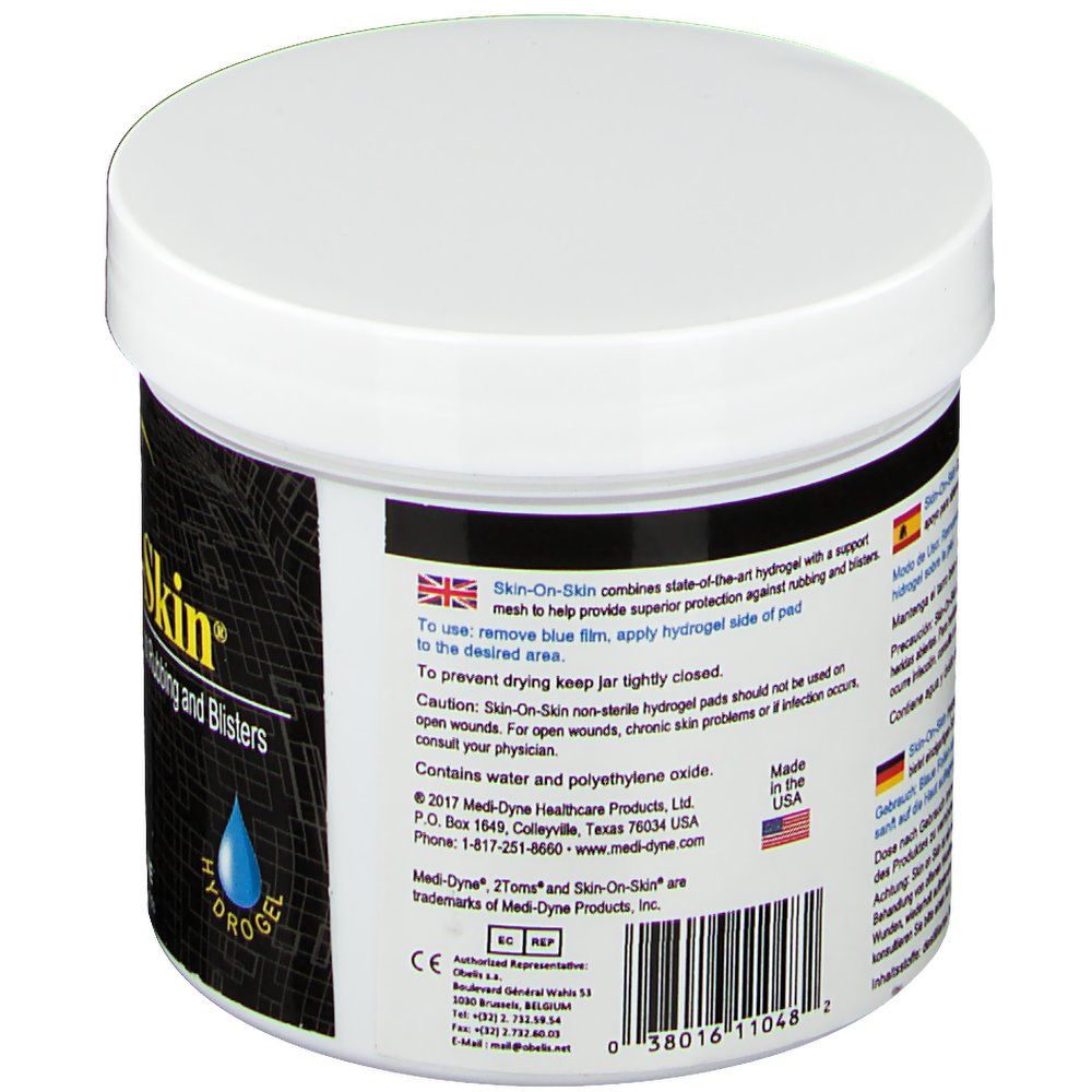 MEDI-DYNE™ 2Toms® Skin-On-Skin® Hydrogel Circles 7,6 cm