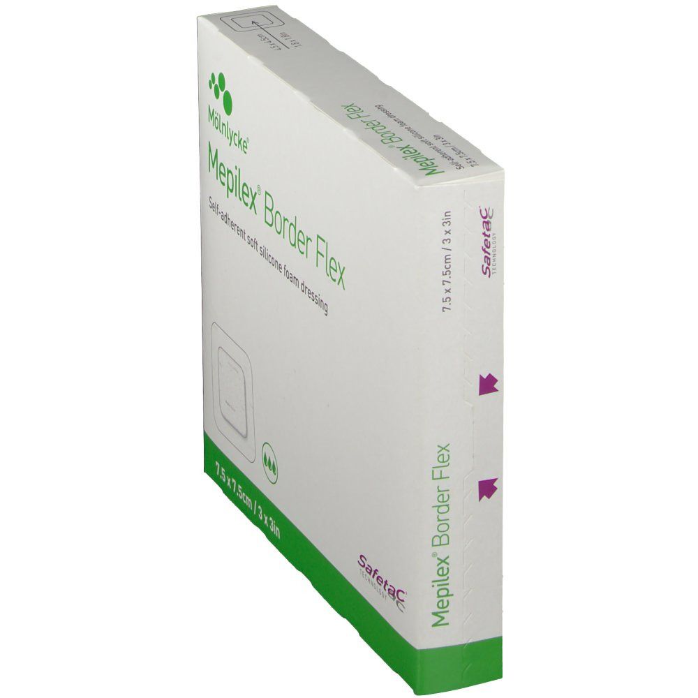 Mepilex Border Flex 7.5 x 7.5 cm