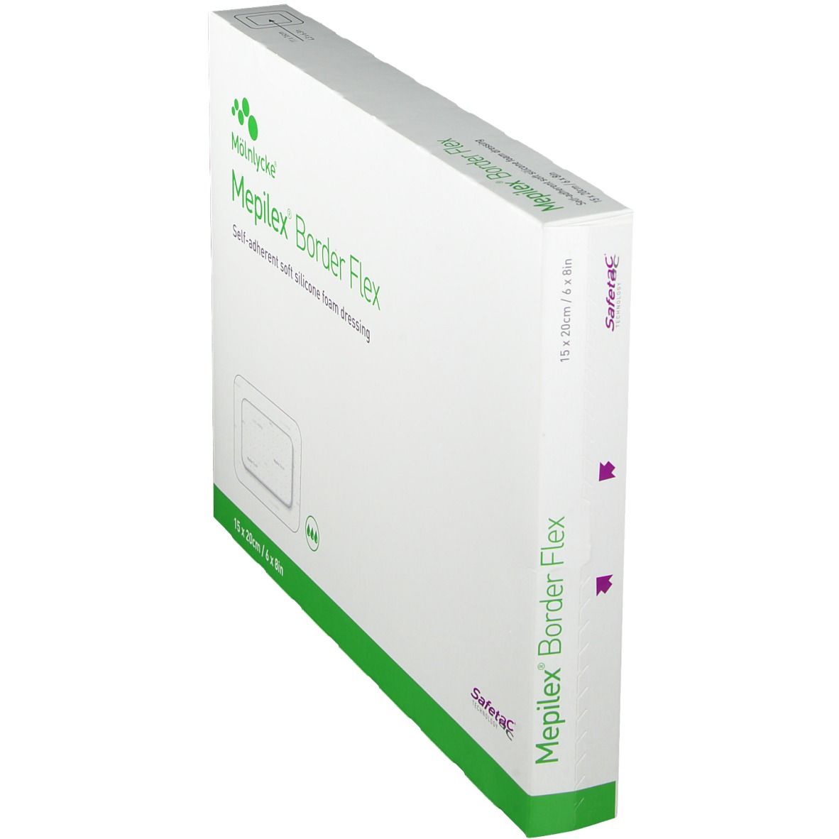 Mepilex® Border Flex 15 x 20 cm