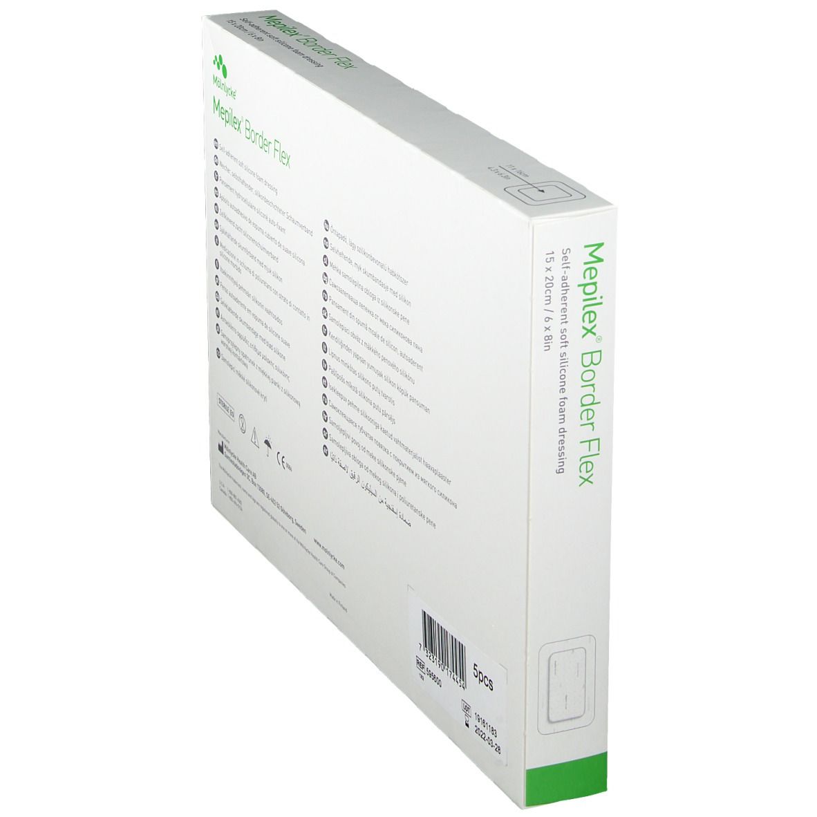 Mepilex® Border Flex 15 x 20 cm