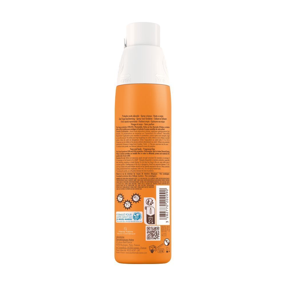 Avene Spray Solaire Enfant SPF50+